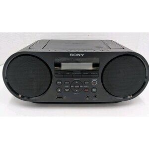 Sony ZS-RS60BT Stereo CD Radio Boombox Personal Audio System w/ Bluetooth Tested
